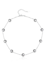 Vintage Pearl Beaded Stackable Elegant Necklace