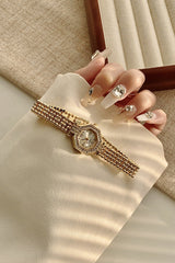 Light Luxury Quartz Gold Vintage Watch