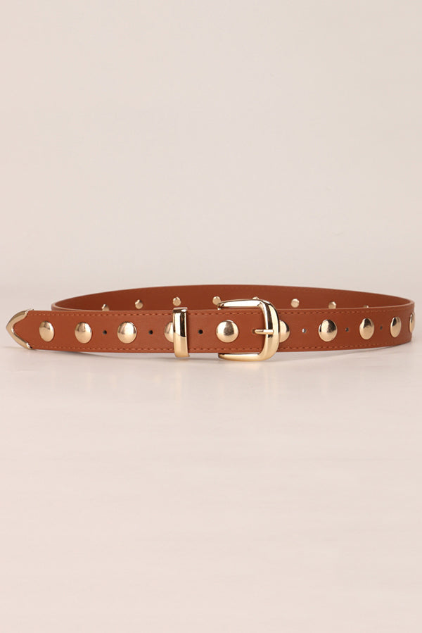 Fashion Punk Style Rivet Belt