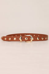 Fashion Punk Style Rivet Belt