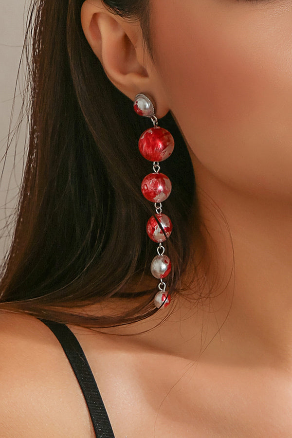 Halloween Gothic Blood Drop Pearl Necklace