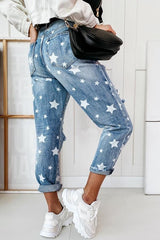 A Star Is Born Distressed Relaxed Jean