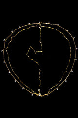 Simple Rhinestone Pendant Headdress