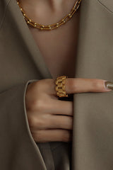 Fashionable and Versatile Watch Band Ring