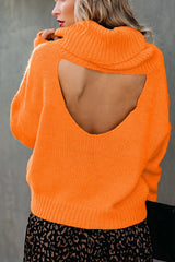 turtleneck pullover sweater