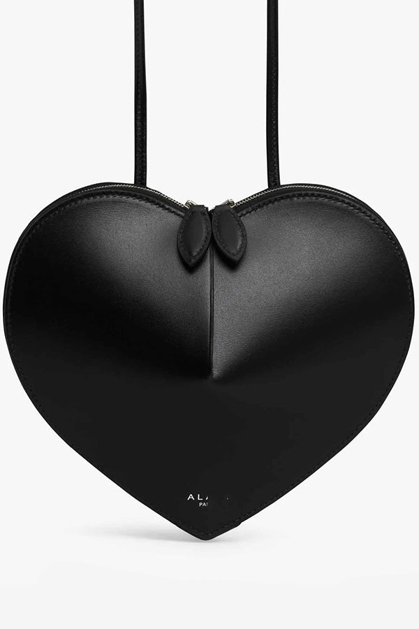 Fashionable Heart Genuine Leather Shoulder Crossbody Bag
