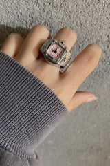 Fashion Creative Simple Mini Clock Ring
