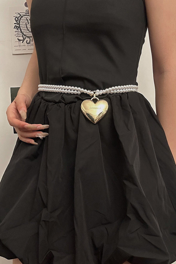 Exquisite Multi-layer Pearl Beaded Tassel Waist Necklace