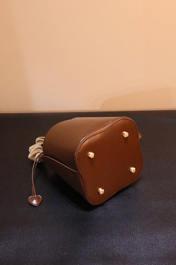 Luxury Petal-shaped Bucket Bag