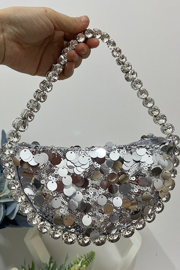 Fashionable Ultra-glittery Diamond Handbag