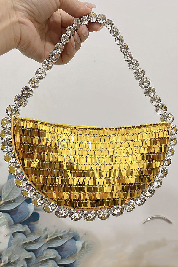 Fashionable Ultra-glittery Diamond Handbag