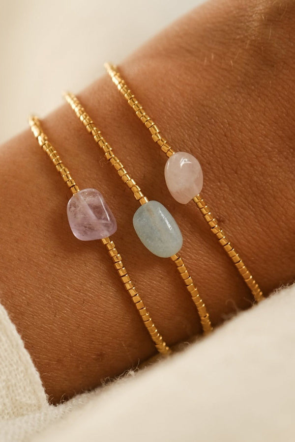 Fashion Crystal Beaded Hand-woven Bracelet