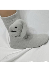 New Plush Knitted Animal Floor Socks