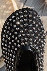 Fashionable Rhinestone Elegant French Buckle Sandals