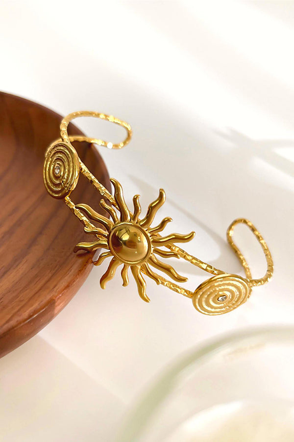 Fashionable Marine Style Stainless Steel Open Bracelet