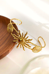 Fashionable Marine Style Stainless Steel Open Bracelet