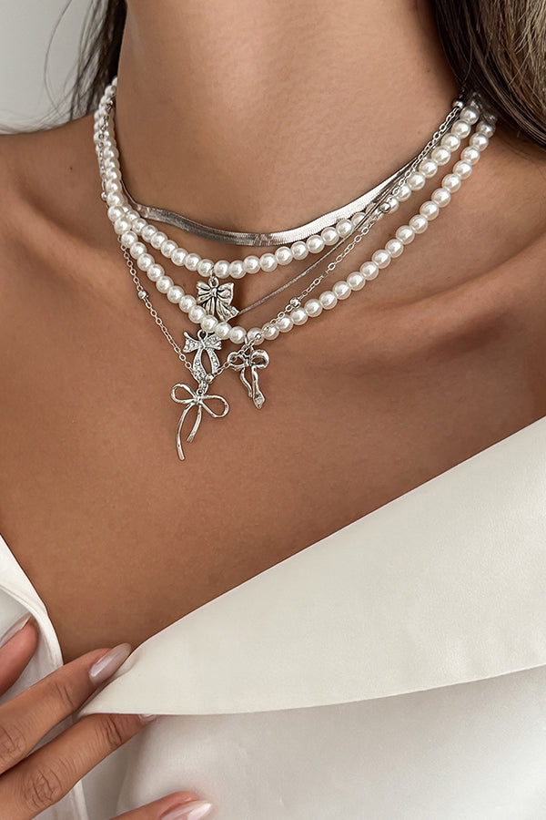 Fashionable Multi-layer Sweet Alloy Necklace