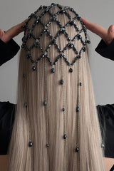 Fashionable Mesh Tassel Hair Accessory