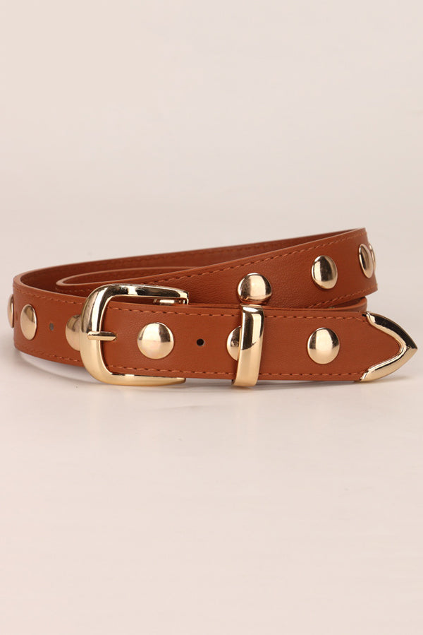 Fashion Punk Style Rivet Belt