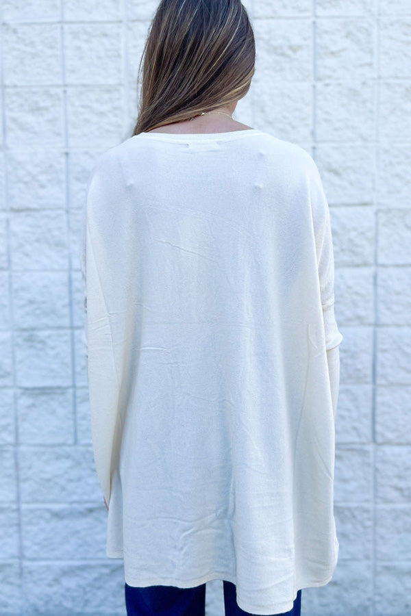 BOYFRIEND POCKET SWEATER