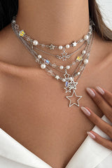 Fashionable Multi-layer Sweet Alloy Necklace