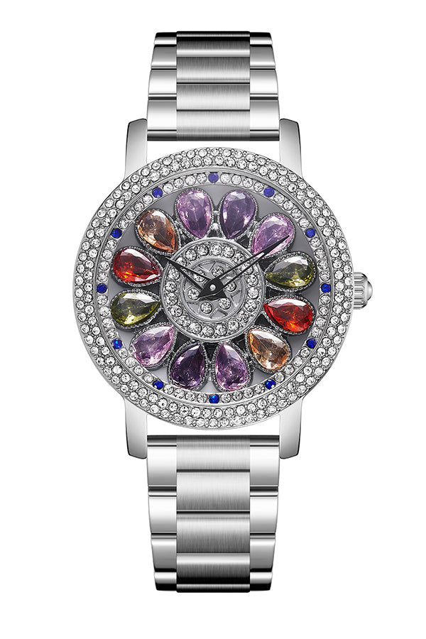 Fashionable Diamond-studded Elegant Quartz Watch