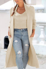 Cotton cardigan vest jacket sweater