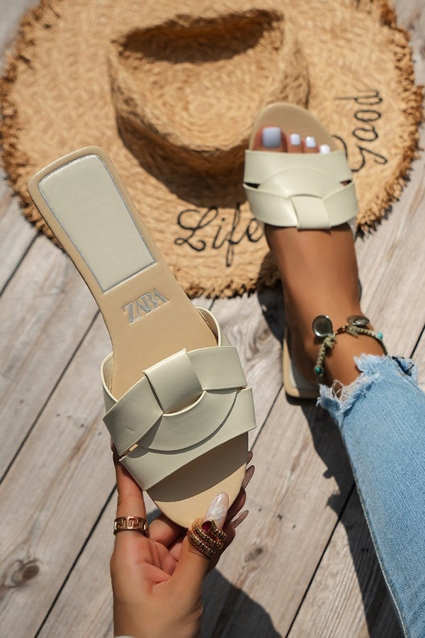 Fashion Cross Flat Versatile Sandals