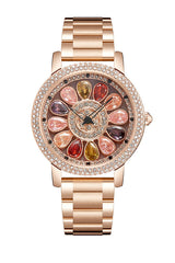 Fashionable Diamond-studded Elegant Quartz Watch