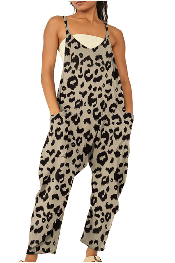 Forever Comfortable Pocketed Loose Fit Cami Jumpsuit