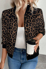 Stylish Loose-fitting Long-sleeved Zipper Casual Jacket