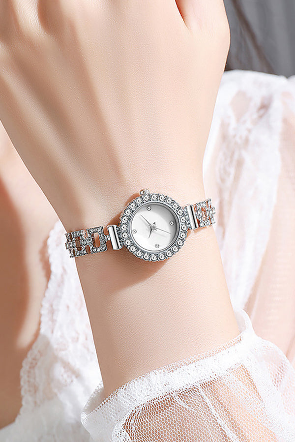 Fashionable Diamond Elegant Pointer Pull-Out Bracelet Watch
