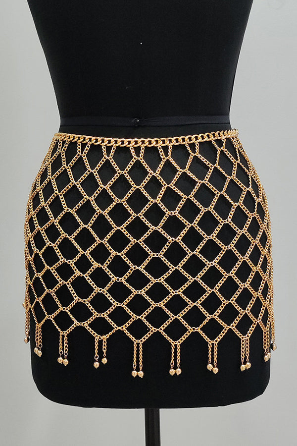Sexy Metal Fishnet Waist Chain