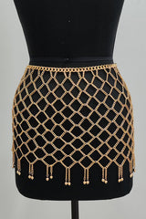 Sexy Metal Fishnet Waist Chain