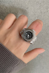 Fashion Creative Simple Mini Clock Ring