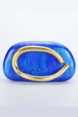 Elegant Special-shaped Shell Acrylic Fashion Clutch