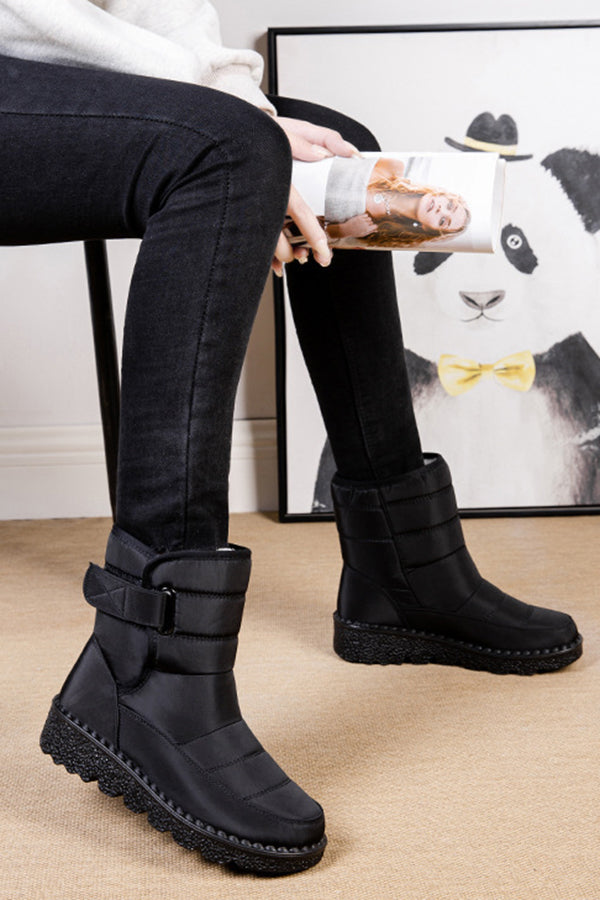 Warm Round Toe Thick-soled Casual Snow Boots