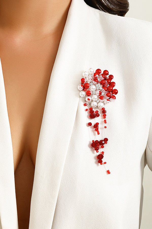 Halloween Gothic Blood Drop Pearl Jewelry