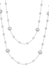 Vintage Pearl Beaded Stackable Elegant Necklace