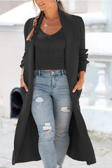 Cotton cardigan vest jacket sweater