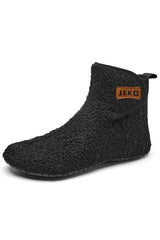 Fashionable Velcro Home Non-slip Plush Warm Snow Boots