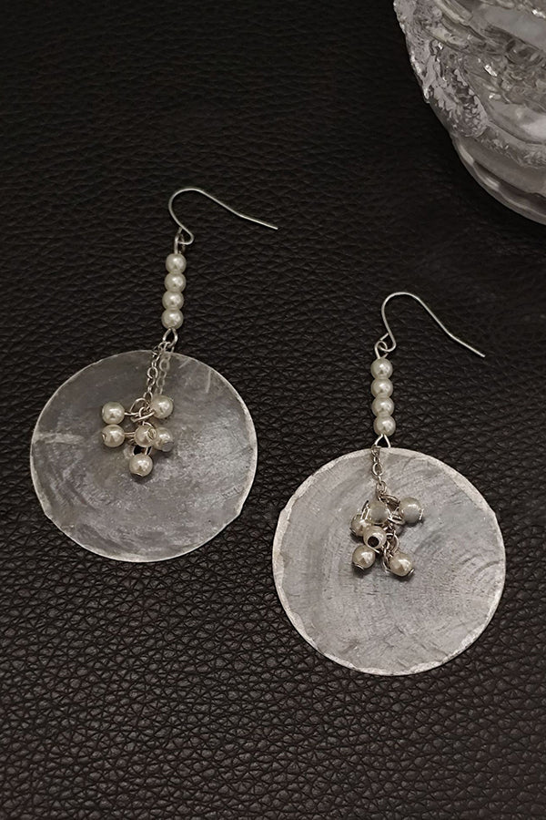 Light Luxury Pearl Pendant Earrings