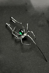 Halloween Punk Spider Earrings