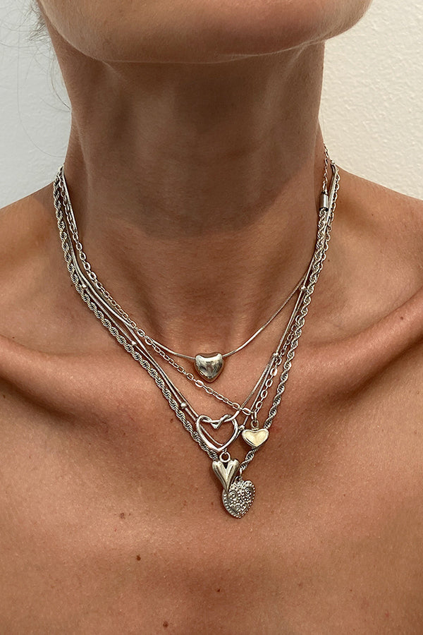 Fashionable Multi-layer Sweet Alloy Necklace