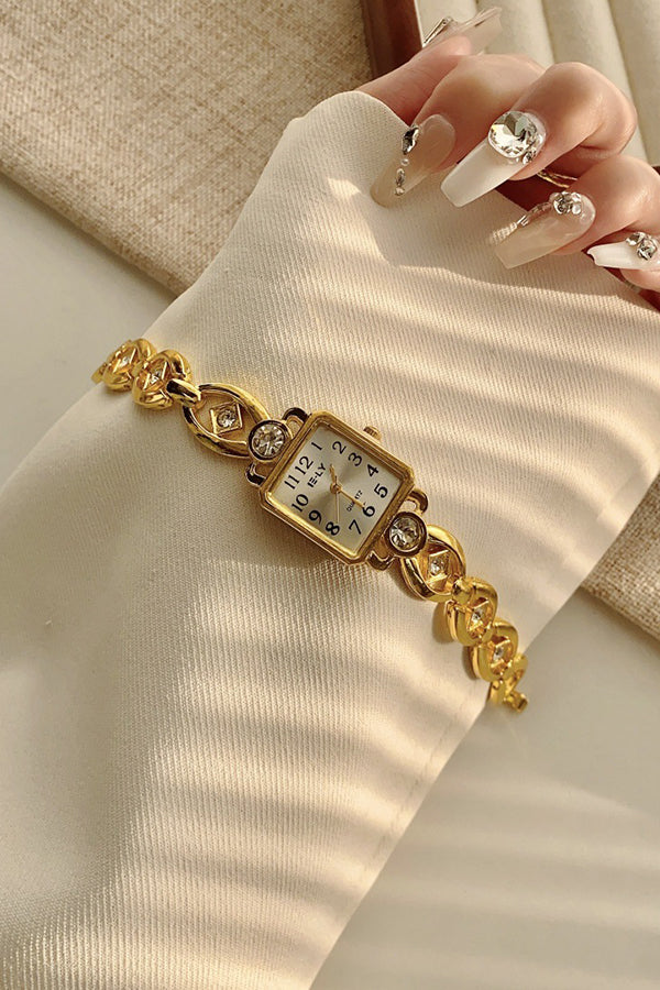 Light Luxury Quartz Gold Vintage Watch