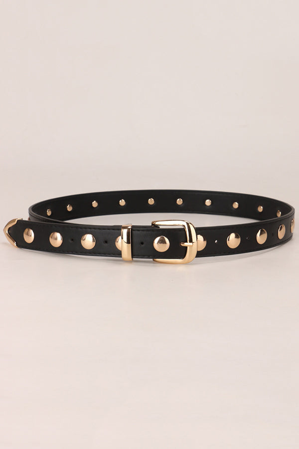 Fashion Punk Style Rivet Belt