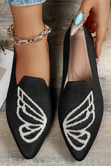 Elegant Pointed Toe Versatile Flat Shoes