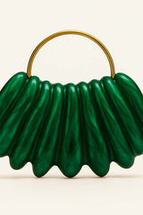 Simple Acrylic Wave-shaped Clutch Bag