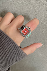 Fashion Creative Simple Mini Clock Ring