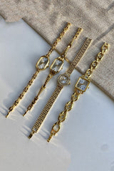 Light Luxury Quartz Gold Vintage Watch